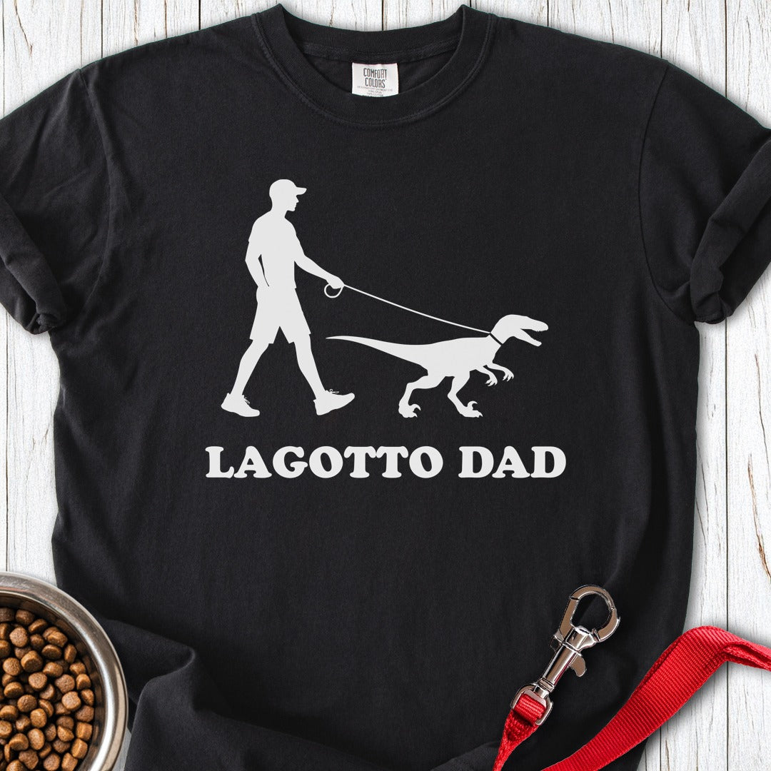 Lagotto Dad Premium Tee Black