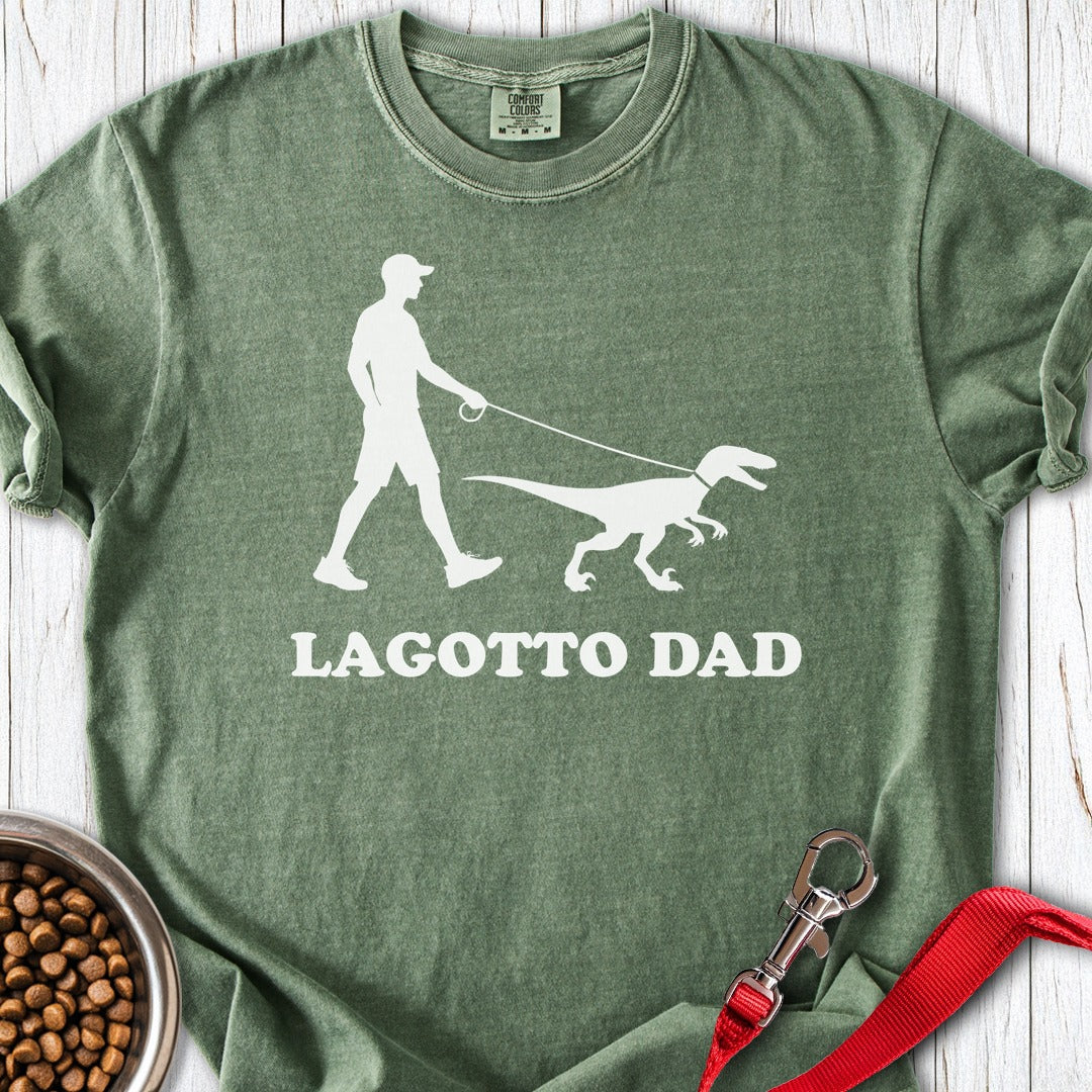 Lagotto Dad Premium Tee Moss