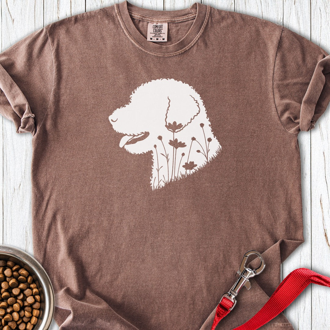 Lagotto Flowers Premium Tee Espresso