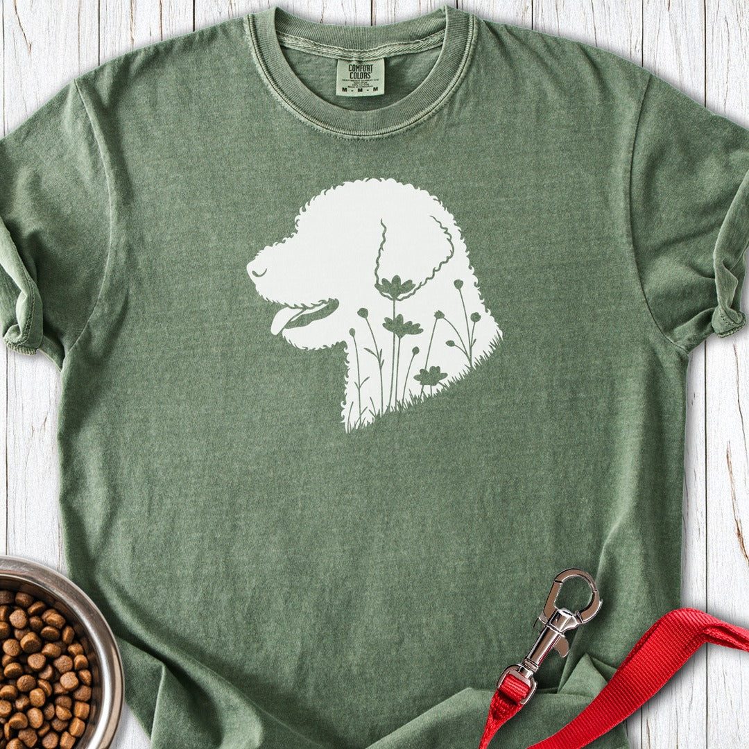 Lagotto Flowers Premium Tee Moss