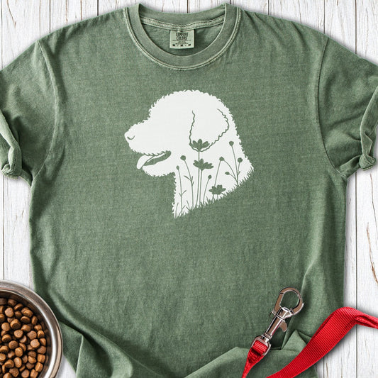 Lagotto Flowers Premium Tee Moss