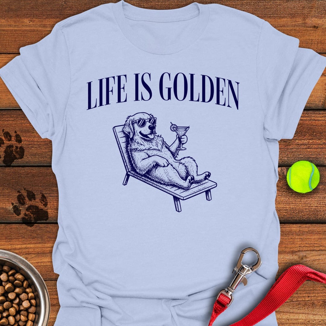 Life Is Golden Light Blue