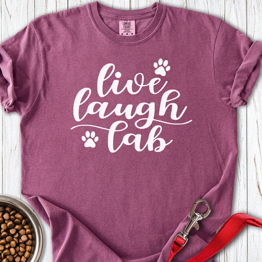 Live Laugh Lab Premium Tee Berry