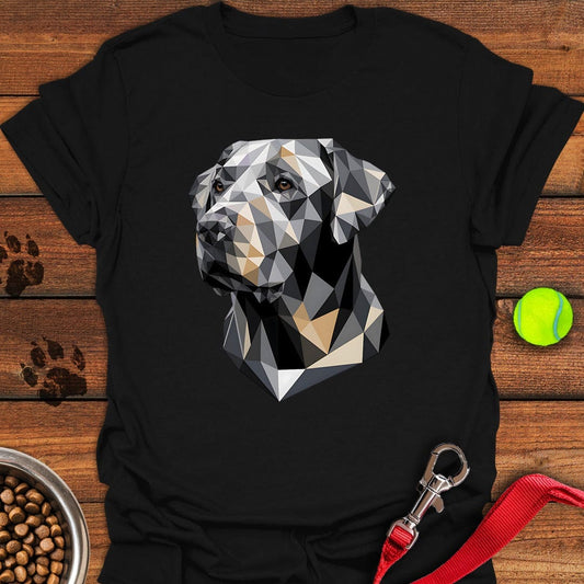 Low Poly Labrador Black