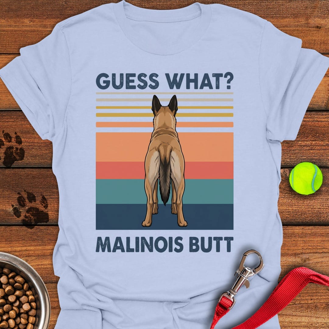 Malinois Butt Light Blue