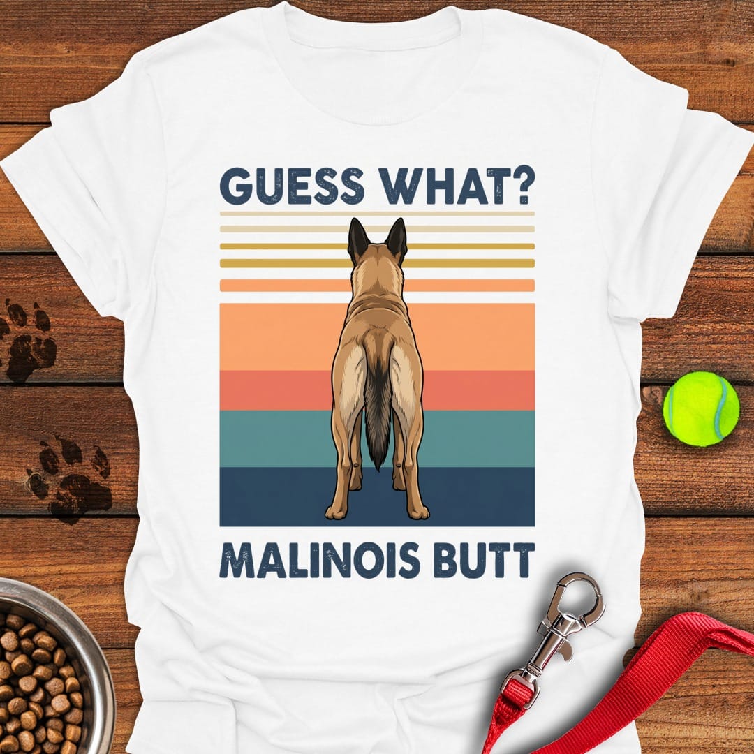 Malinois Butt White