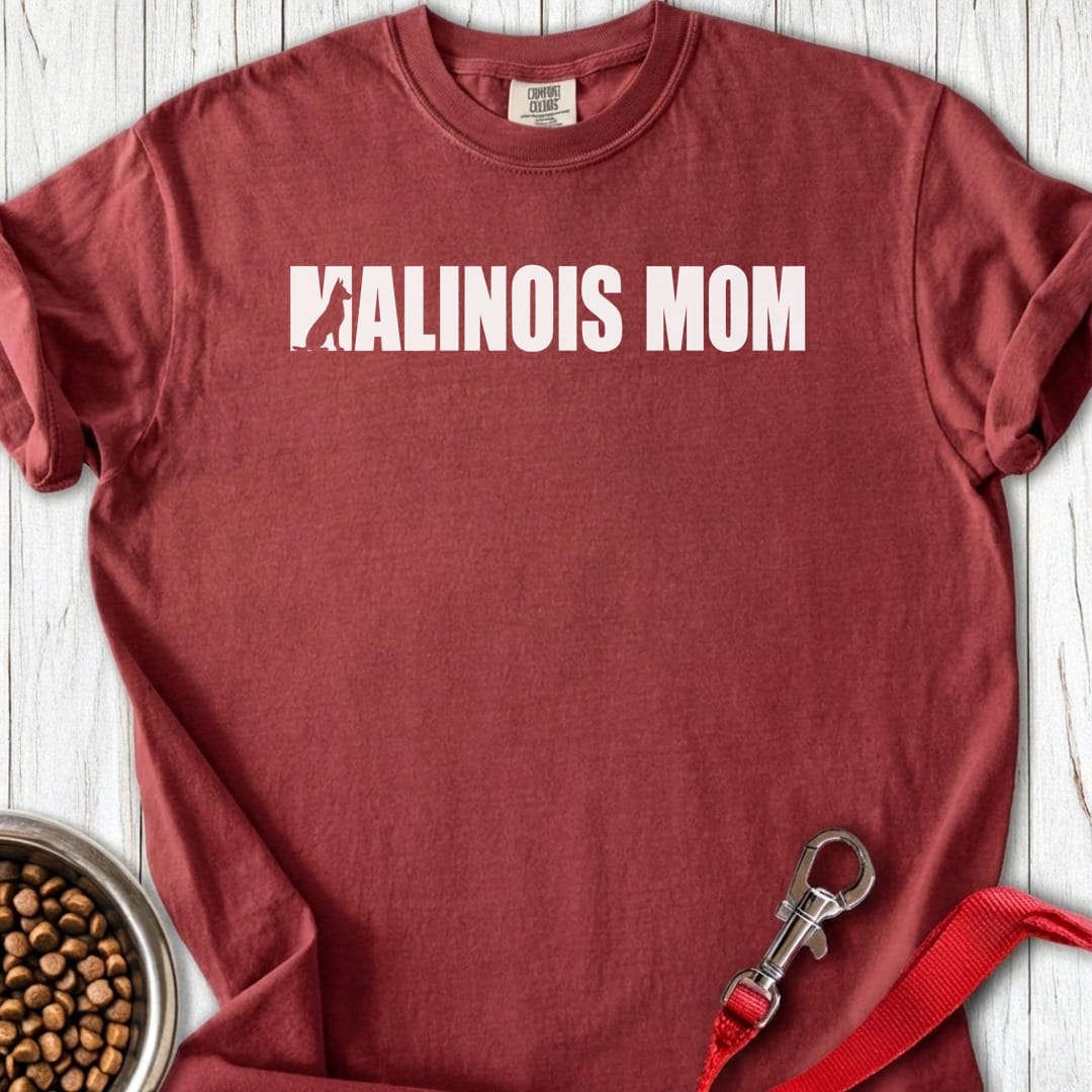 Malinois Mom Premium Tee Brick