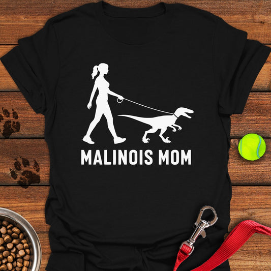 Malinois Mom Velociraptor Black
