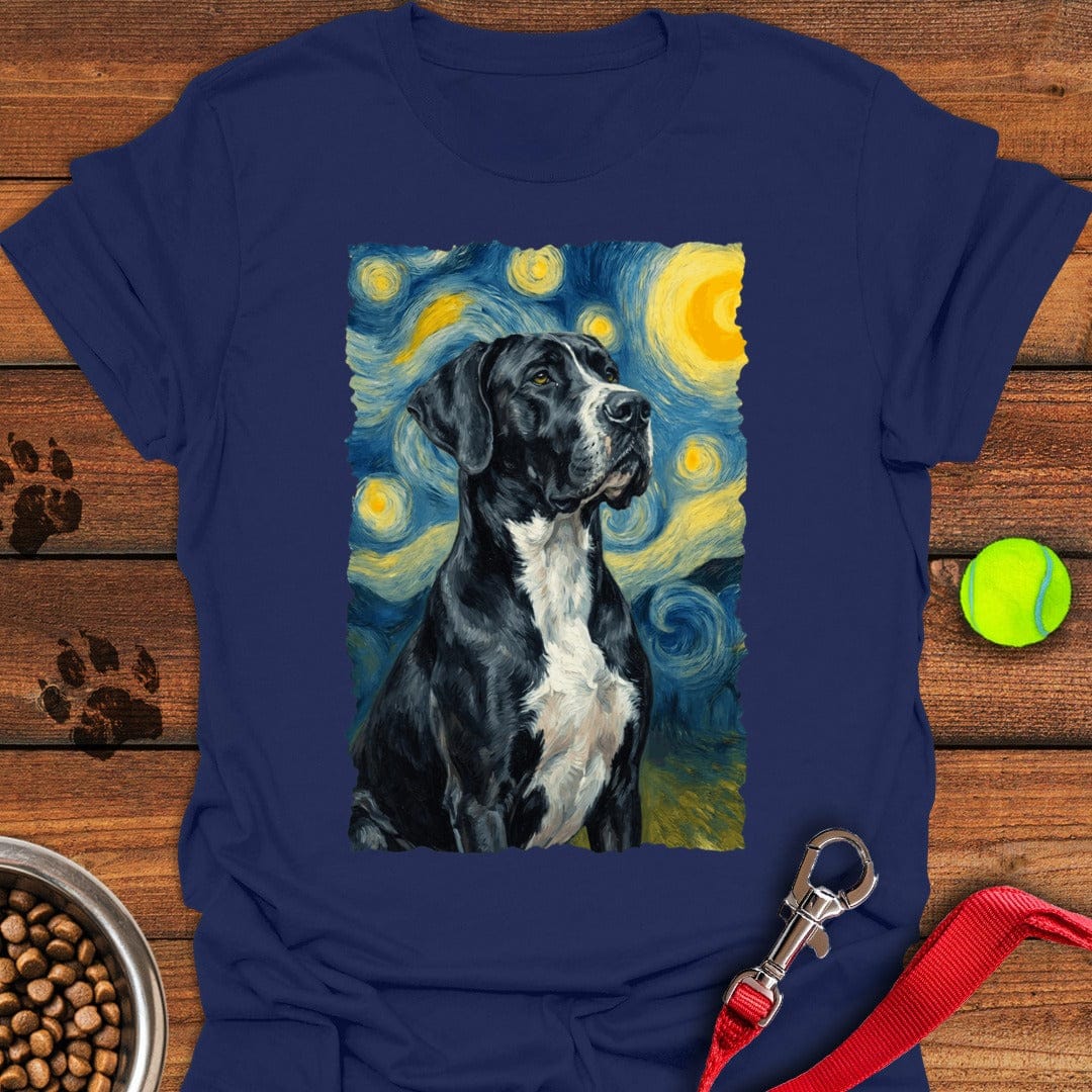 Mantle Great Dane Van Gogh Navy