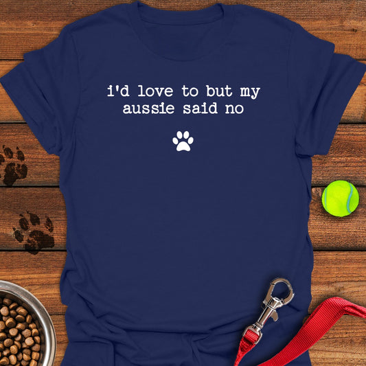 My Australian Shepherd Said No Navy