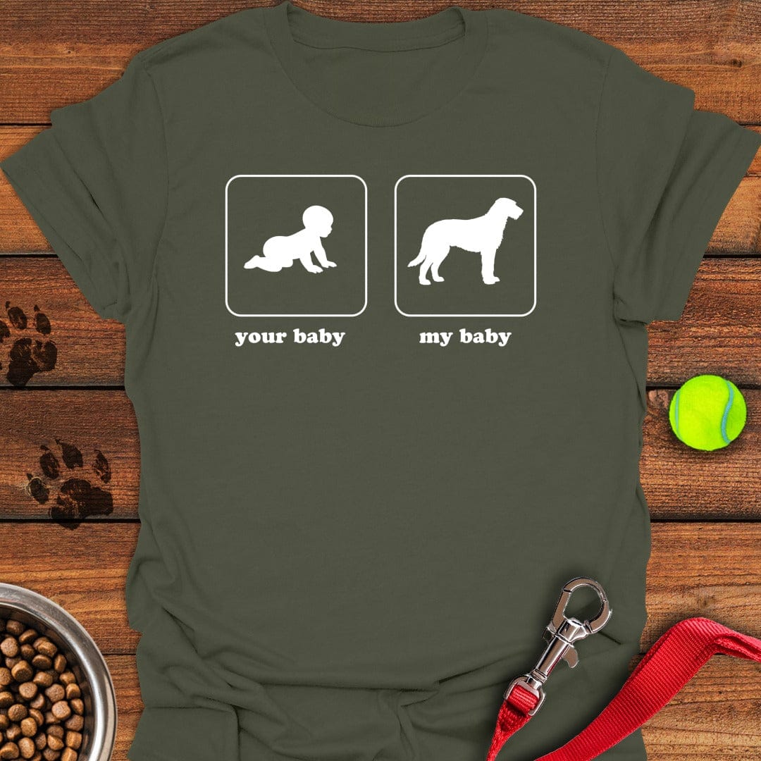 My Baby Irish Wolfhound Military Green