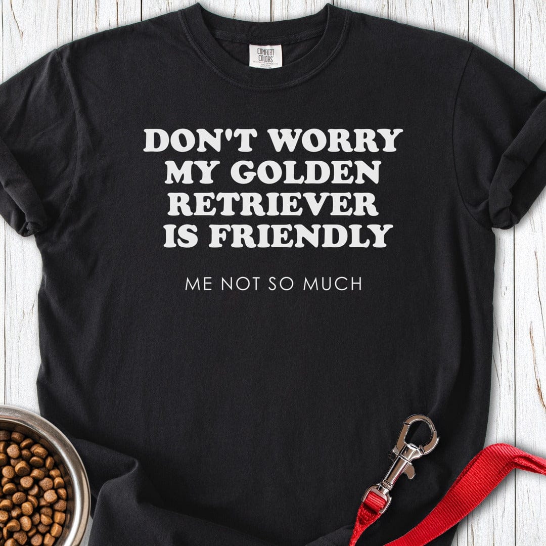 My Goldie Is Friendly Premium Tee Black