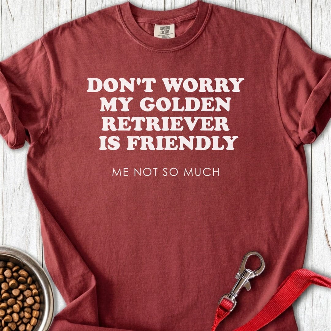My Goldie Is Friendly Premium Tee Brick