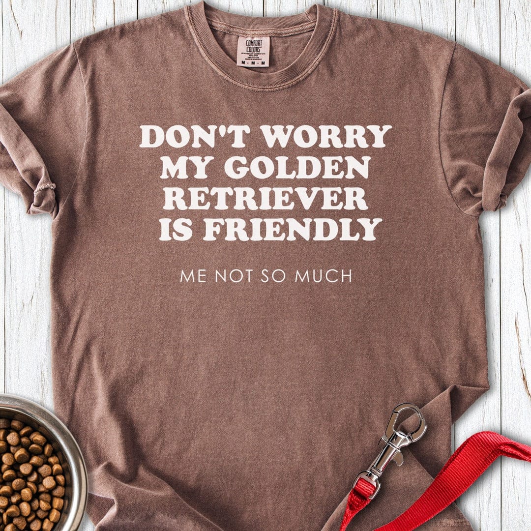 My Goldie Is Friendly Premium Tee Espresso