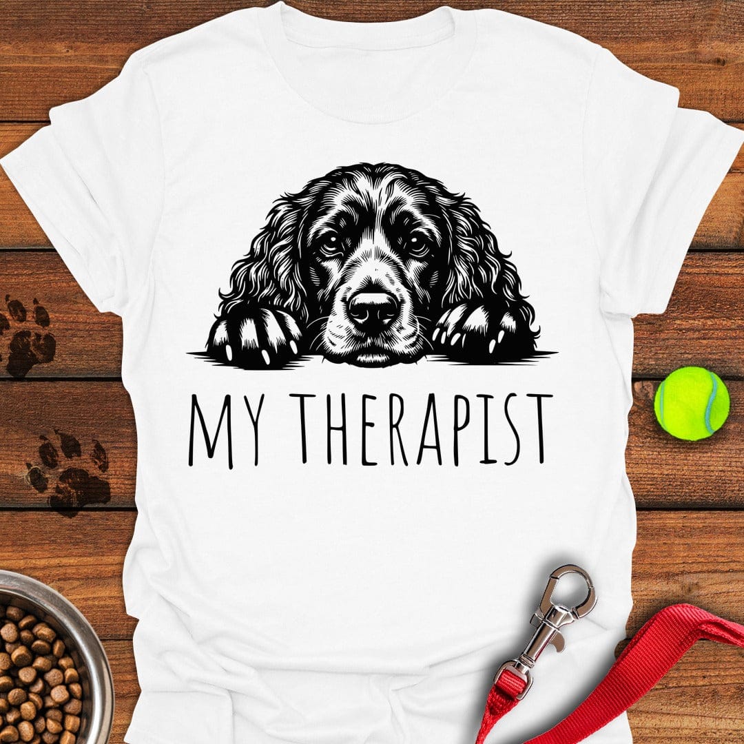 My Therapist Cocker Spaniel White
