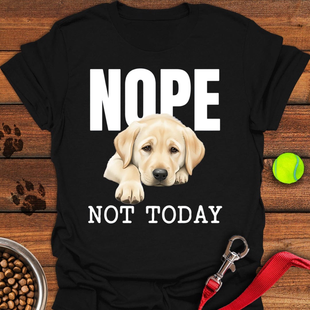 Nope Not Today Lab Black