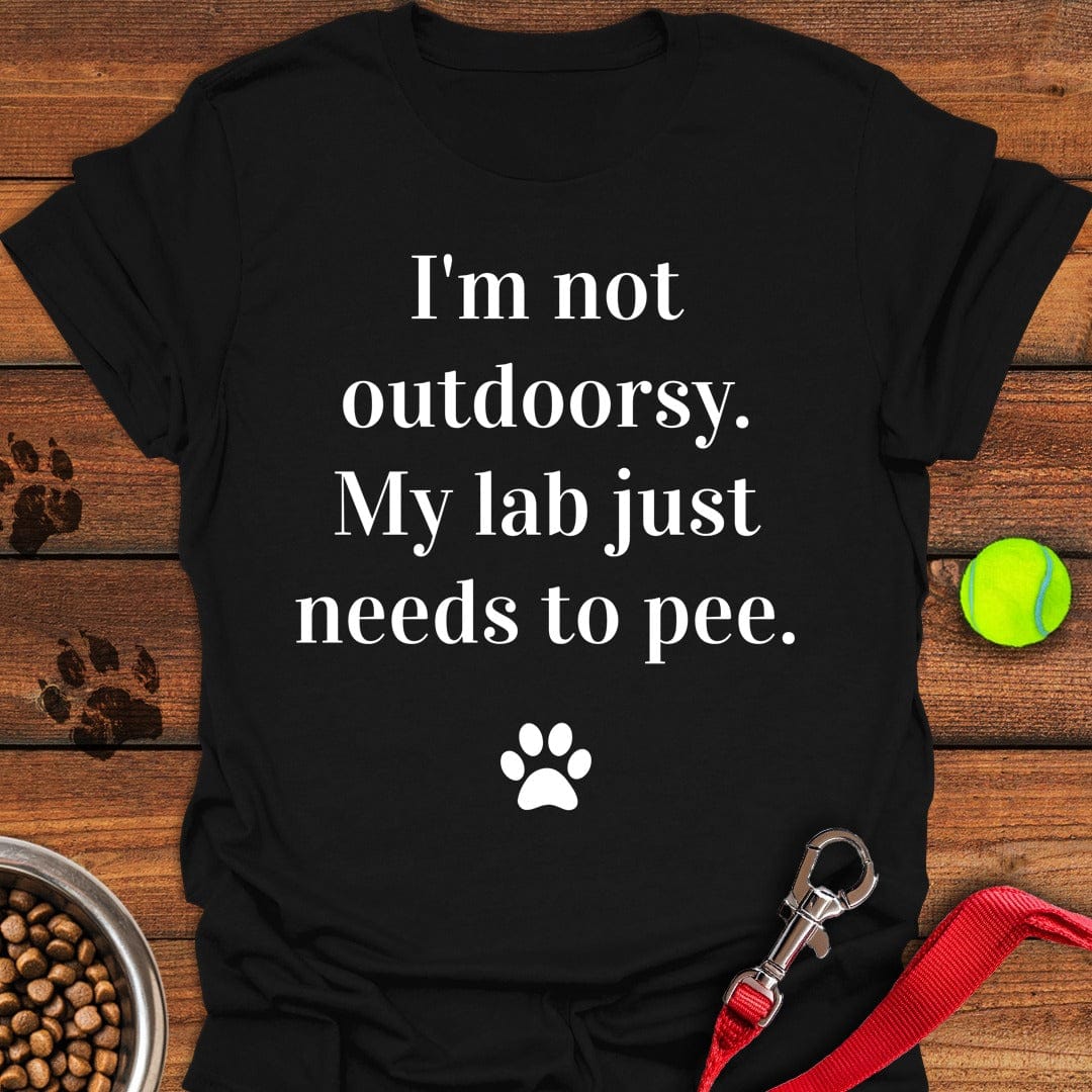 Outdoors Labrador Black