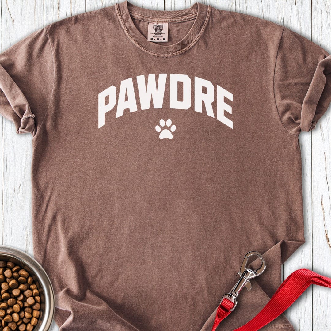 Pawdre Dog Dad Premium Tee Espresso