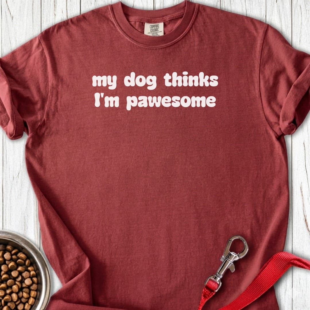 Pawesome Premium Tee Brick
