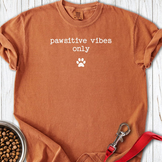 Pawsitive Vibes Only Premium Tee Yam