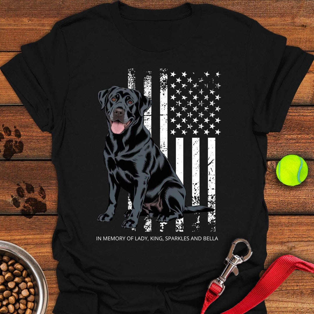 Personalized Black Lab Black