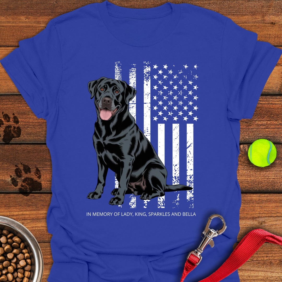 Personalized Black Lab Royal