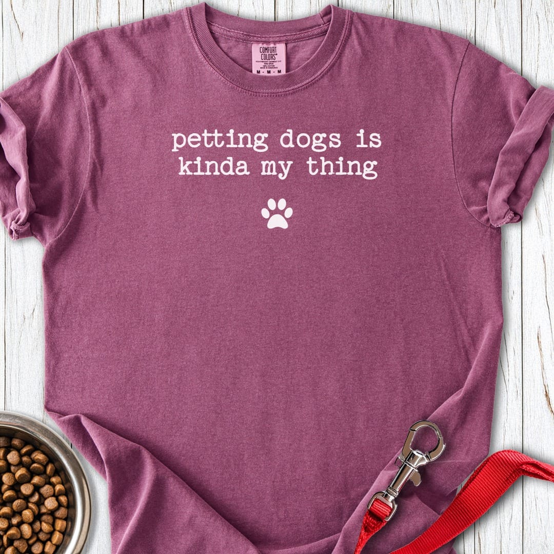 Petting Dogs Is Kinda My Thing Berry