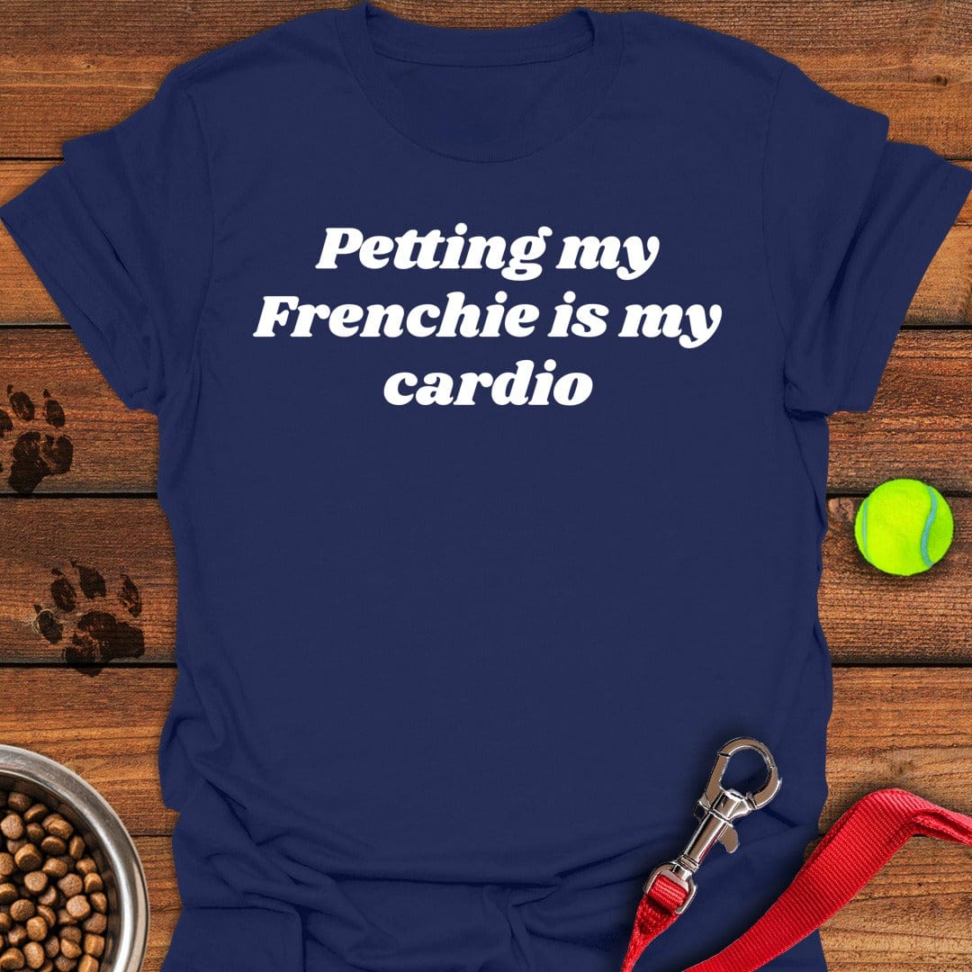 Petting Frenchie Navy