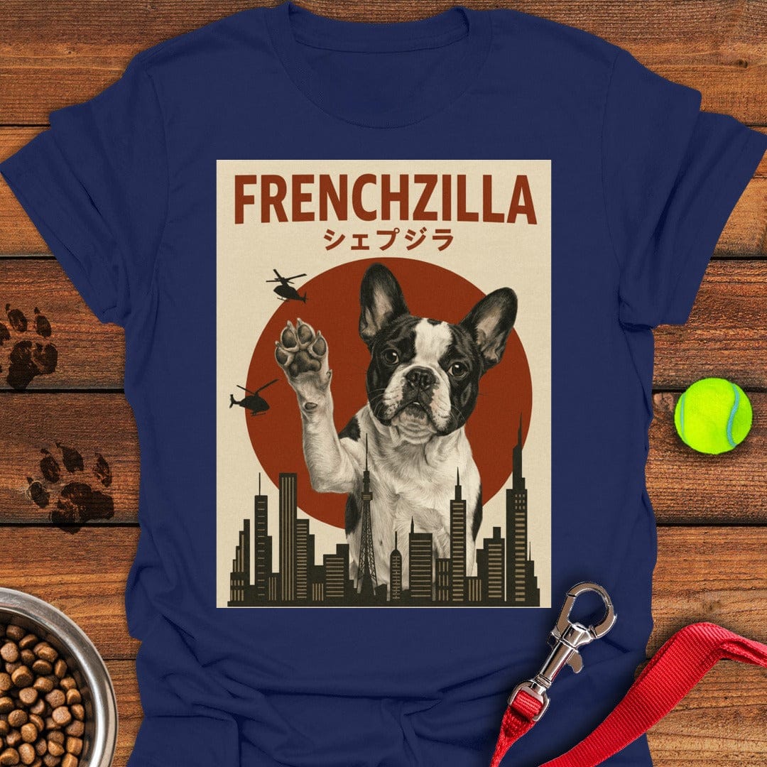 Piebald French Bulldog Frenchzilla Navy