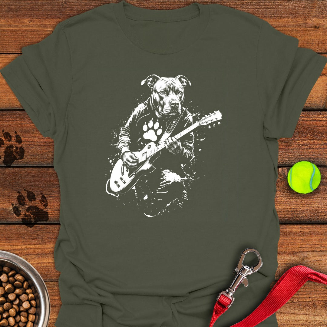 Pit Bull Guitar Military Green