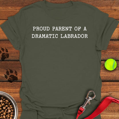 Proud Labrador Parent Military Green