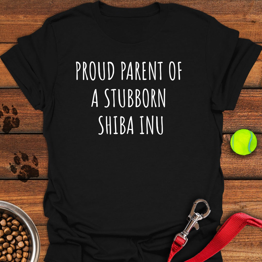 Proud Shiba Inu Parent Black
