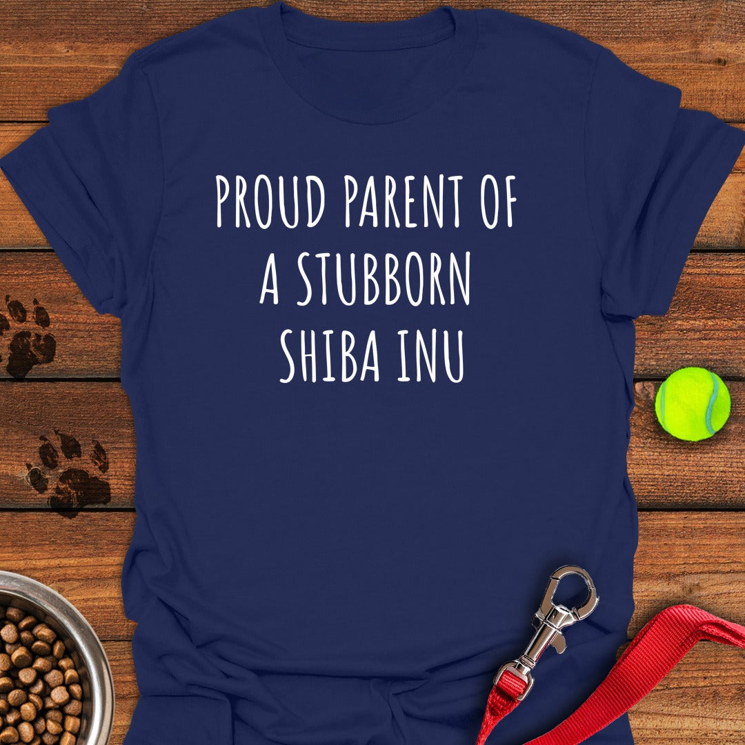 Proud Shiba Inu Parent Navy