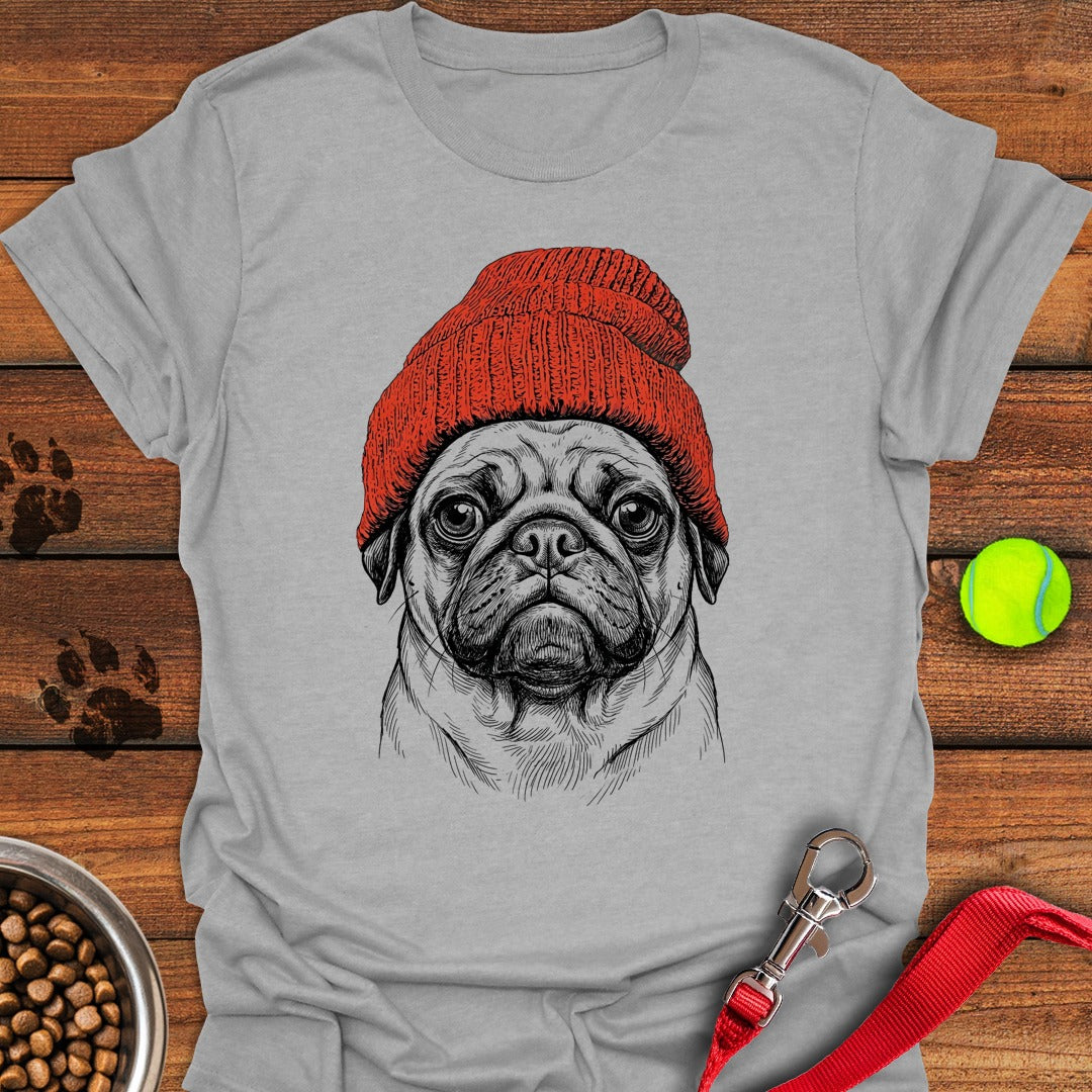 Pug Beanie Sport Grey