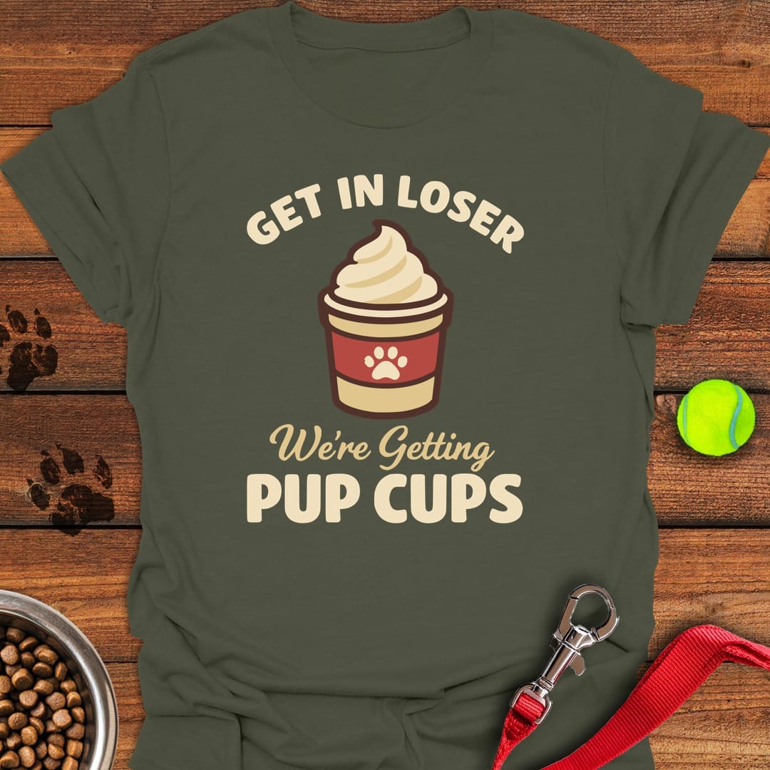Pup Cups Military Green