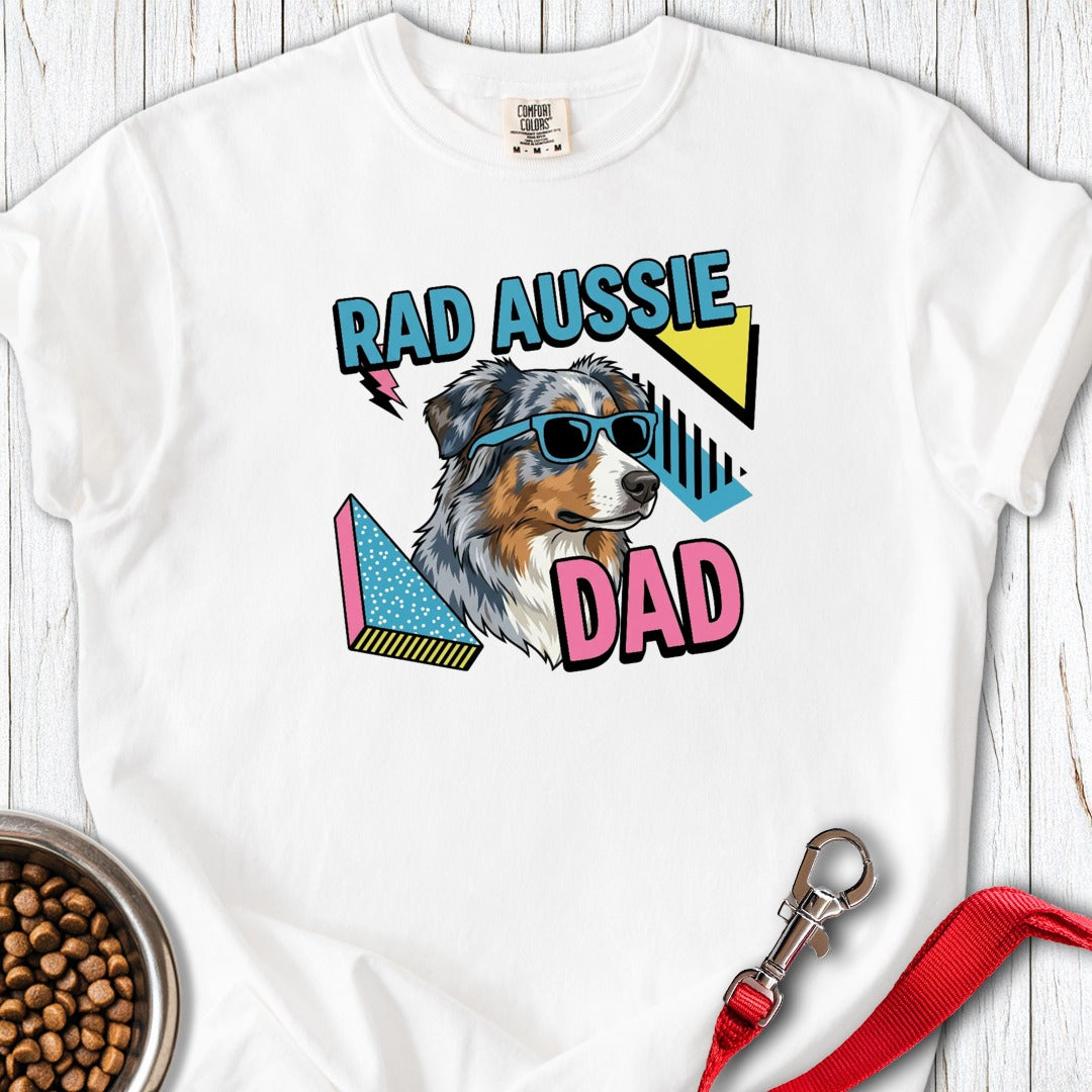 Rad Aussie Dad Premium Tee White