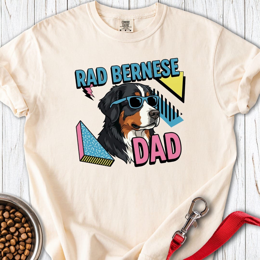 Rad Bernese Dad Premium Tee Ivory