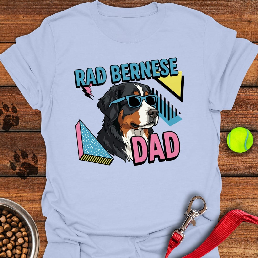 Rad Bernese Dad 90's Light Blue