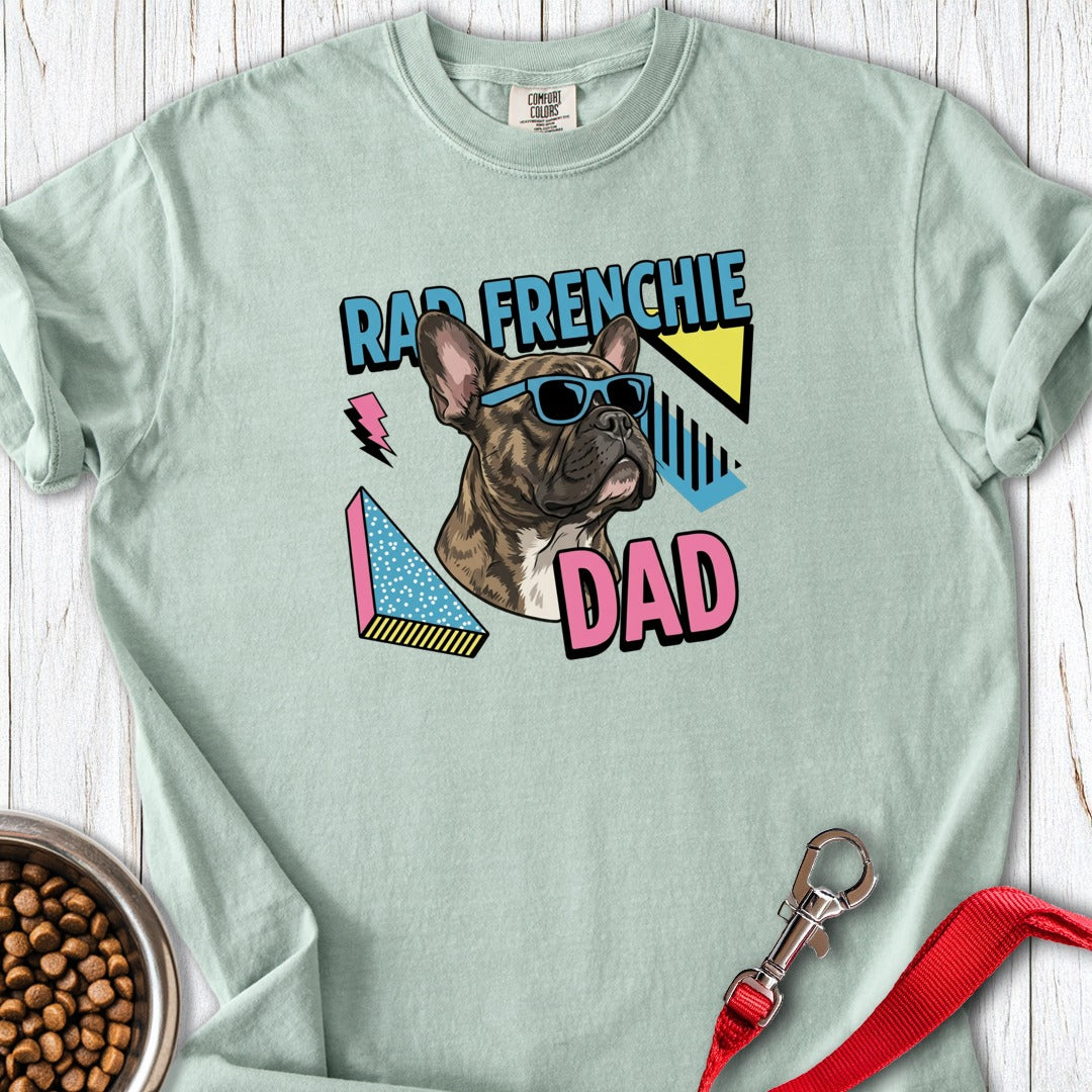 Rad Brindle Frenchie Dad Premium Tee Bay