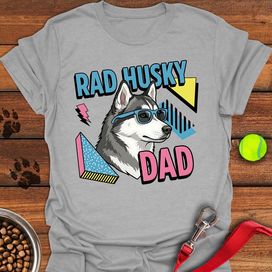 Rad Husky Dad Sport Grey