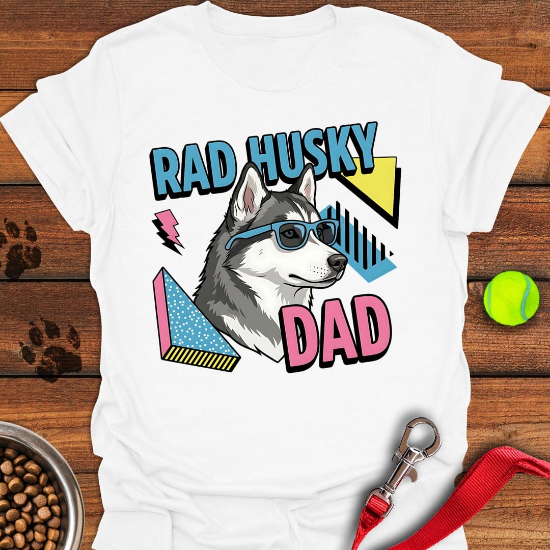 Rad Husky Dad White