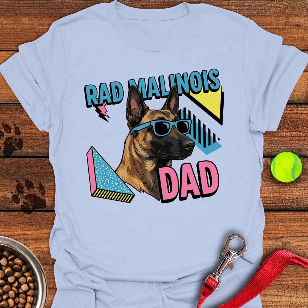 Rad Malinois Dad Light Blue