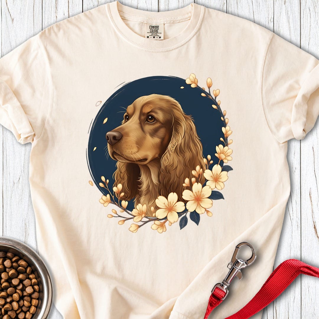 Red Cocker Spaniel Premium Tee Ivory