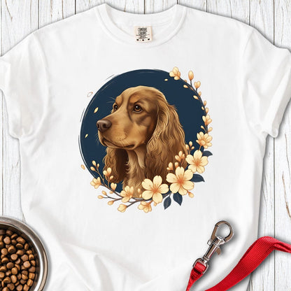 Red Cocker Spaniel Premium Tee White