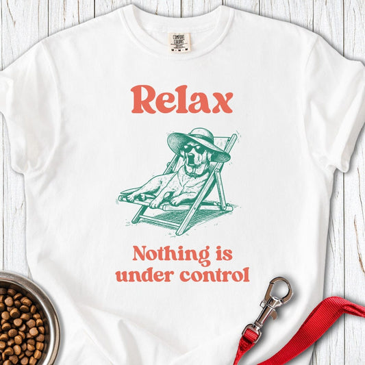Relax Labrador Premium Tee White
