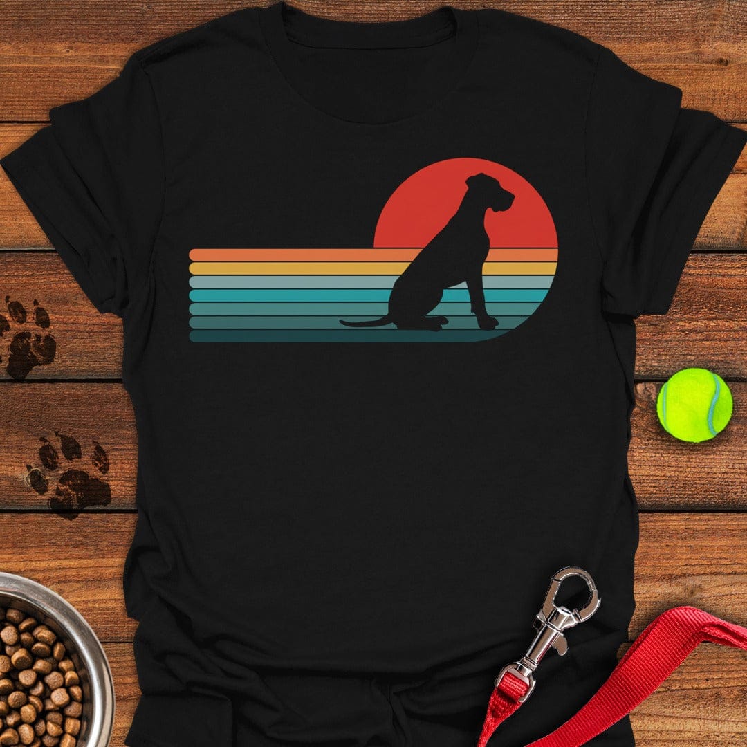 Retro Great Dane Black