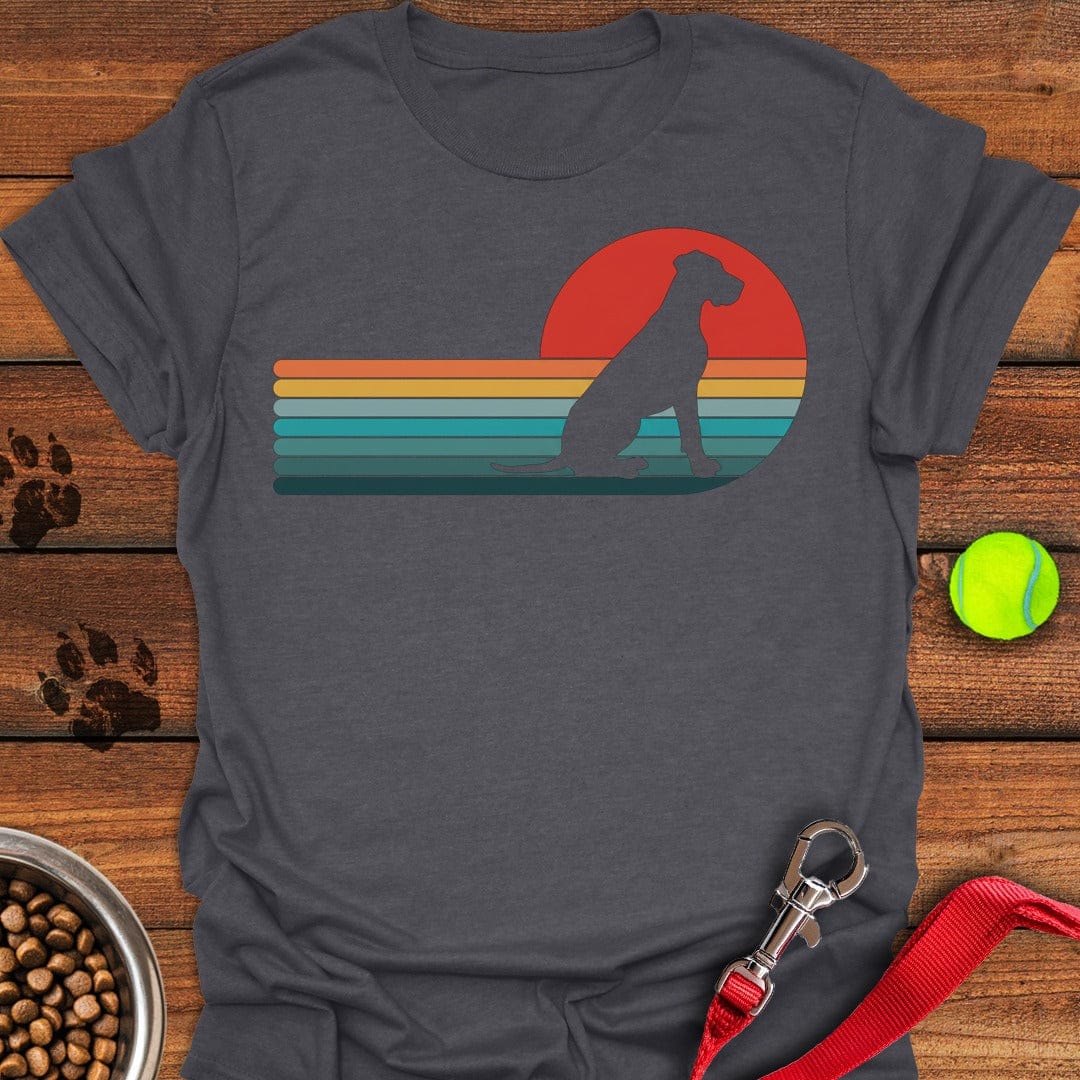 Retro Great Dane Dark Heather
