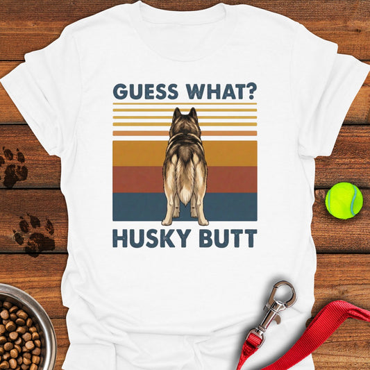 Sable Husky Butt White