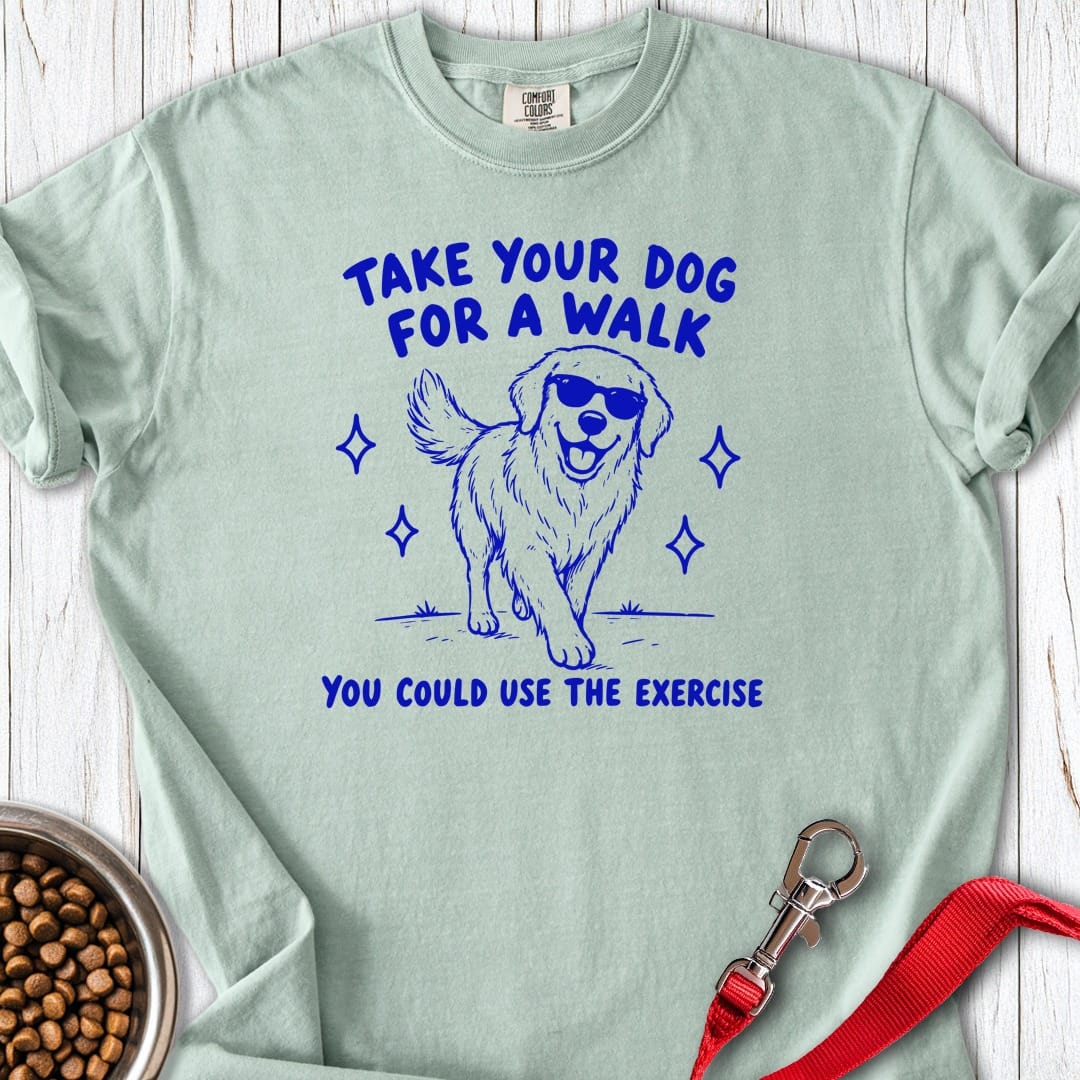 Sarcastic Golden Retriever Premium Tee Bay
