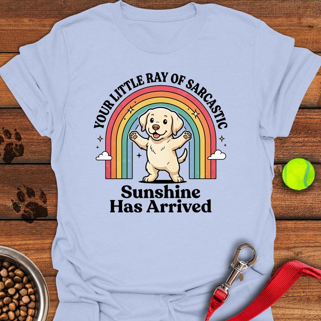 Sarcastic Sunshine Puppy Light Blue